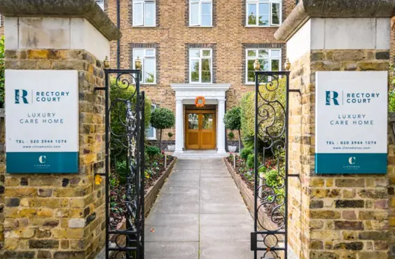 Rectory Court - An outside view of the home