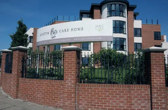 Austin Rose Care Home - An outside view of the home