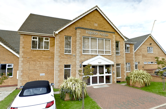 Haddon House - An outside view of the home