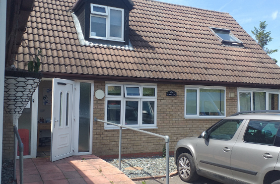Mill Lane - An outside view of the home