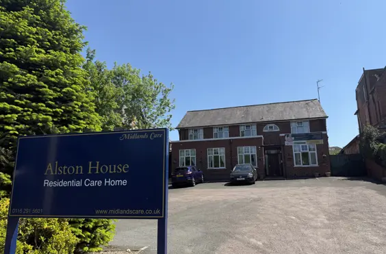Alston House - An outside view of the home