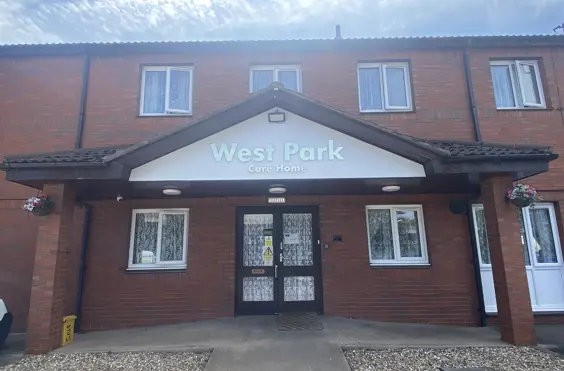 West Park Care Home - An outside view of the home