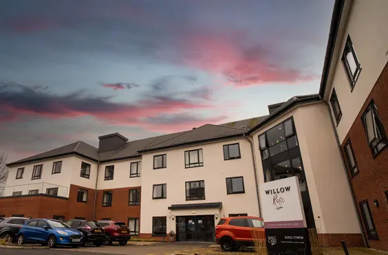 Willow Rose Care Home - An outside view of the home