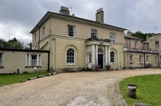 Uplands House Care Home - An outside view of the home