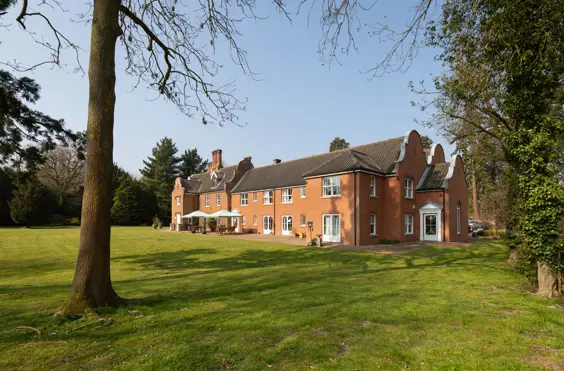 Saxlingham Hall Nursing Home - An outside view of the home