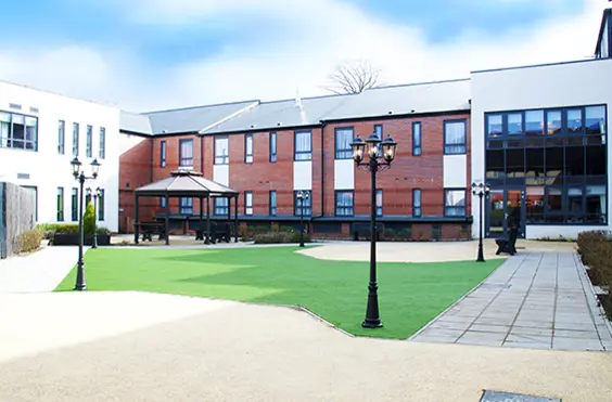 Amberley Care Home - An outside view of the home