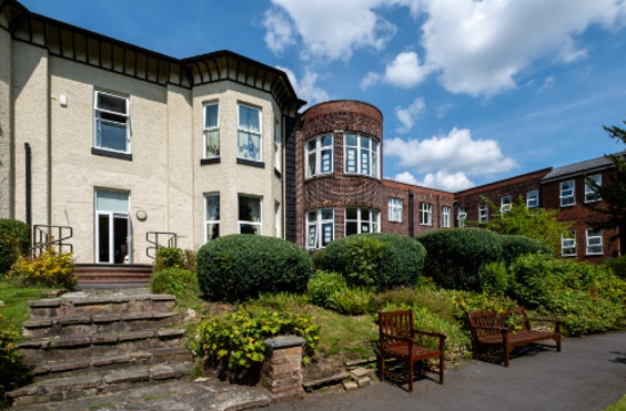 Lady of the Vale Care Home - An outside view of the home