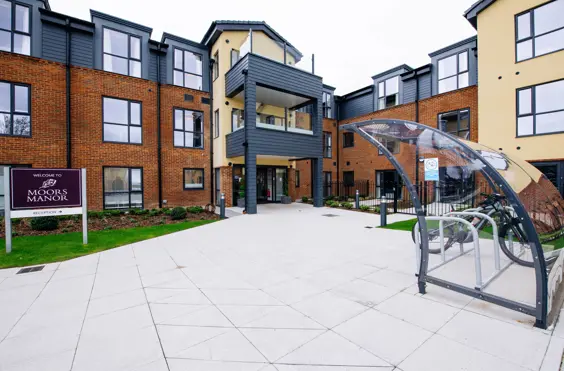 Moors Manor Care Home - An outside view of the home