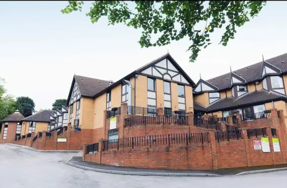 Laureate Court - An outside view of the home