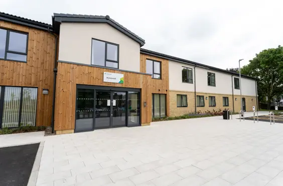 Wykewood - An outside view of the home
