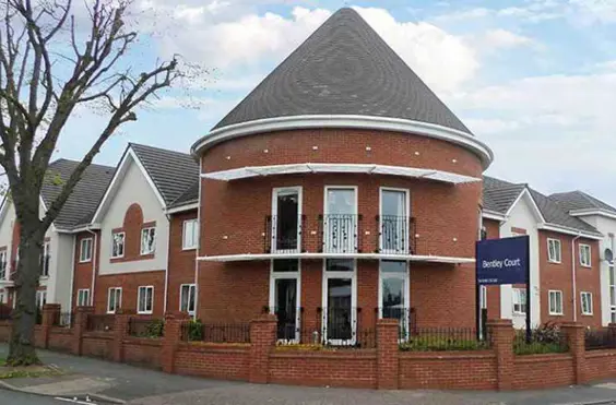 Bentley Court Care Home - An outside view of the home