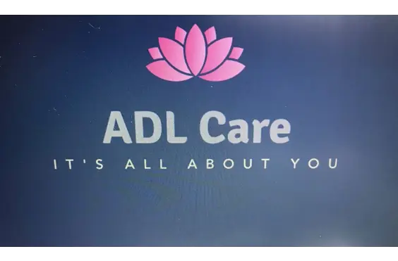 ADL Care - A company logo