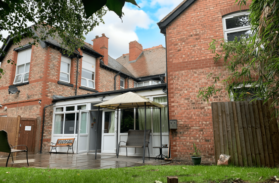 Cheshire House - An outside view of the home