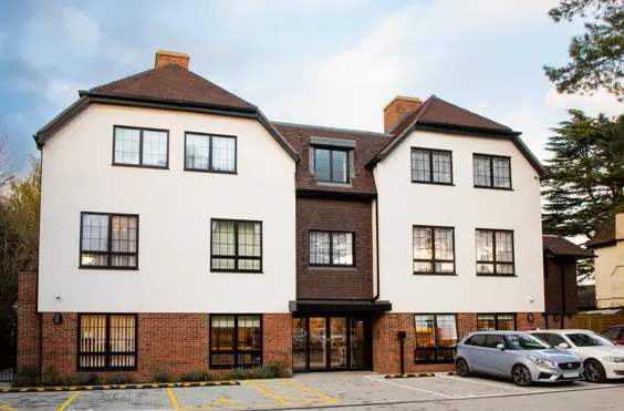 Burford House Care Home - An outside view of the home