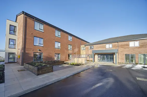 Edgewater - An outside view of the home