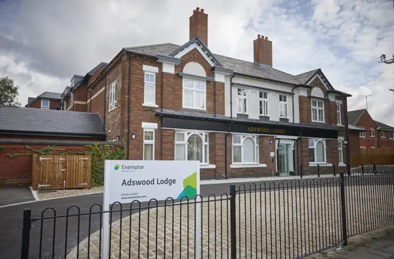 Adswood Lodge - An outside view of the home