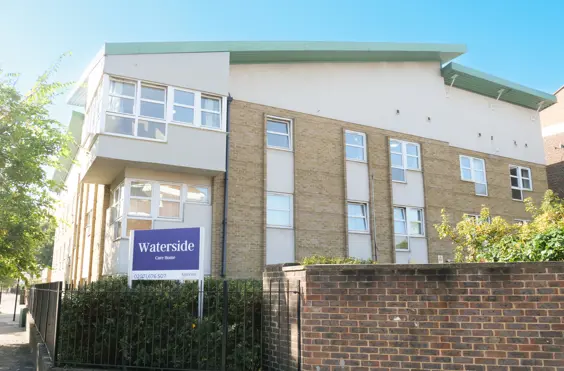 Waterside - An outside view of the home