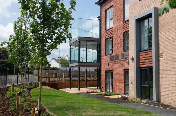 Grappenhall Manor Care Home - An outside view of the home
