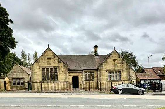 The Dispensary - An outside view of the home