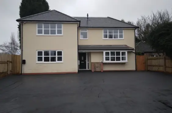 Ash House - An outside view of the home