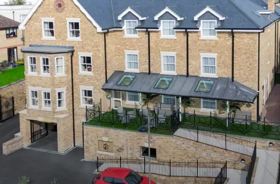 Hillview Care Home - An outside view of the home