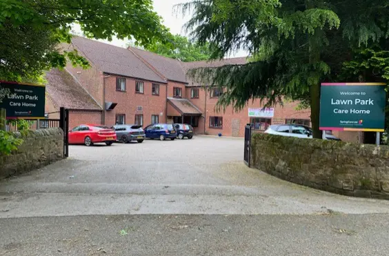 Lawn Park Care Home - An outside view of the home