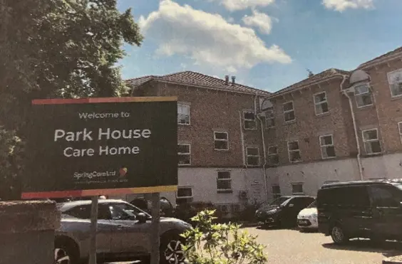 Park House - An outside view of the home