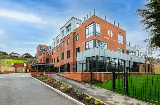 Outram Fields - An outside view of the home