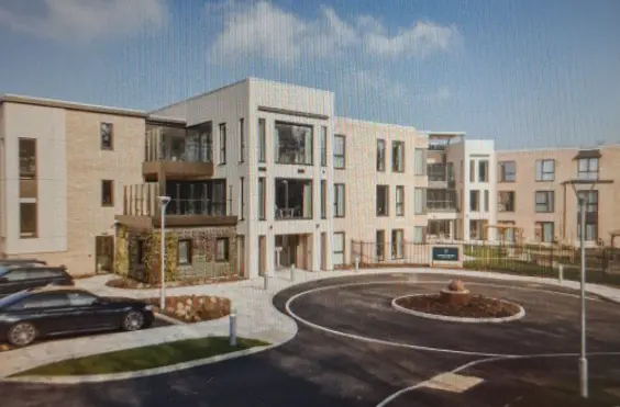 Kings Court Care Home - An outside view of the home