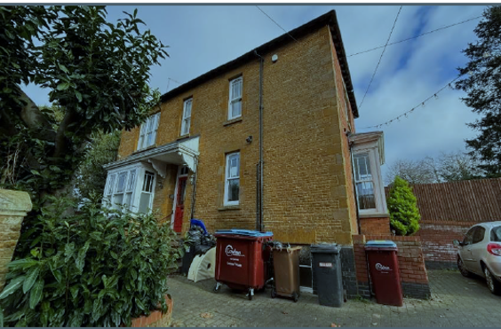 Moulton - An outside view of the home