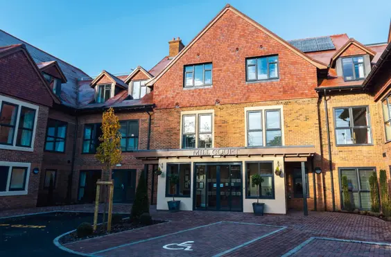 Mill Court Care Home - An outside view of the home