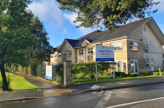 Cooper House Care Home - An outside view of the home