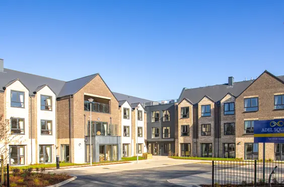 Adel Square Care Home - An outside view of the home