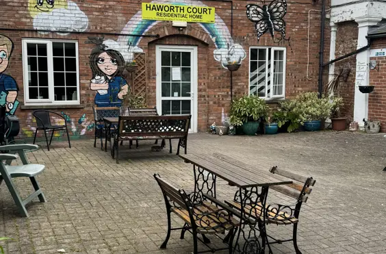 Haworth Court Residential Home - An outside view of the home