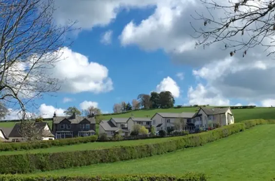 Hartland House - An outside view of the home