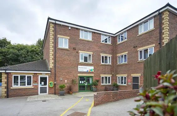 Neville Court - An outside view of the home