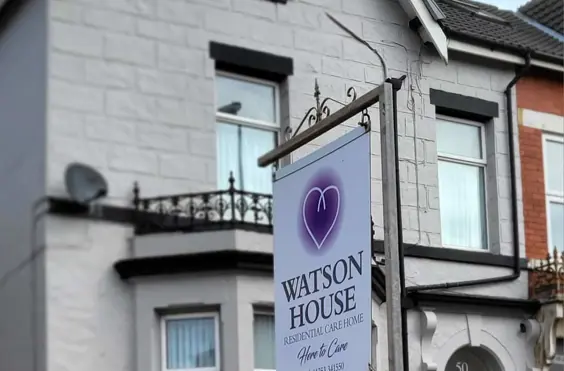 Watson House Rest Home - An outside view of the home