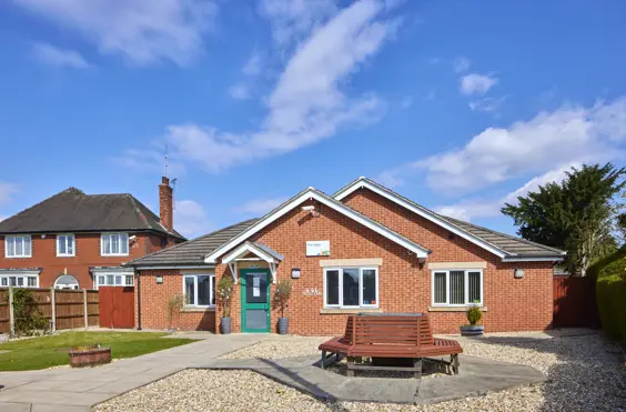 The Lodge - An outside view of the home