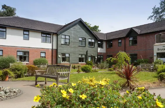 Bruce Lodge - An outside view of the home