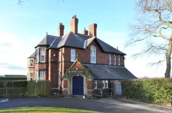 All Saints Vicarage - An outside view of the home