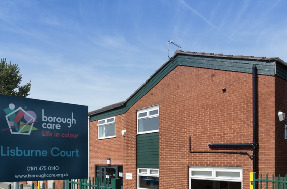 Lisburne Court - An outside view of the home