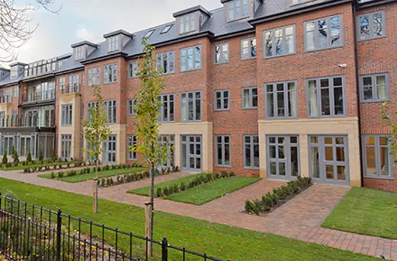 Fleming Court - An outside view of the home