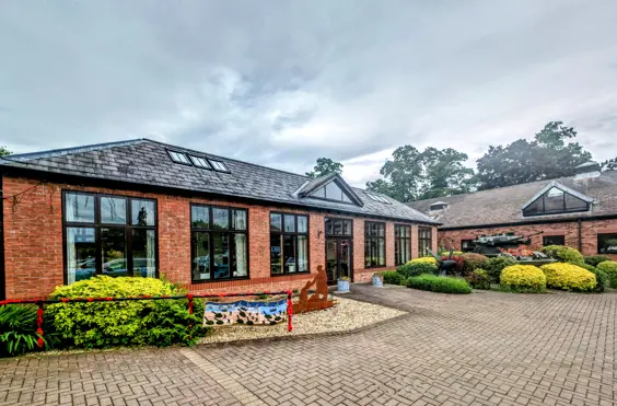 Lister House - An outside view of the home