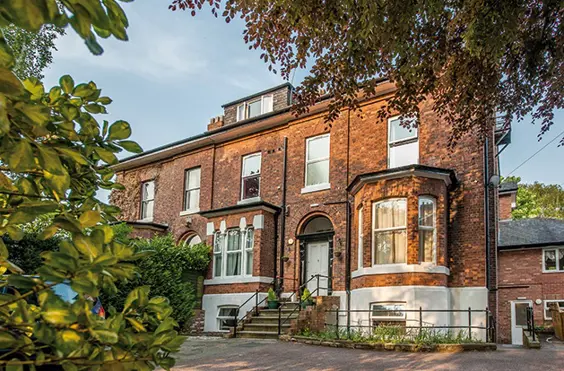 Beckdale House - An outside view of the home