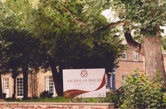Nicholas House Care Home - An outside view of the home