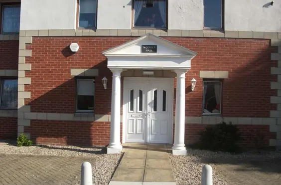 Woodley Hall Care Home - An outside view of the home
