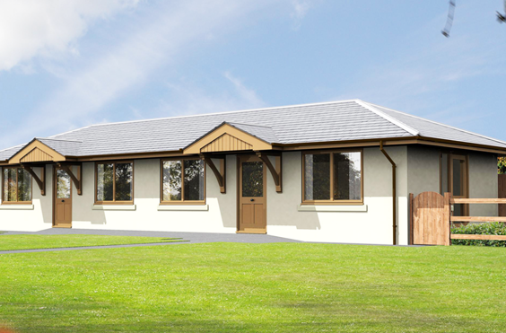 Landau Lodge - An outside view of the home