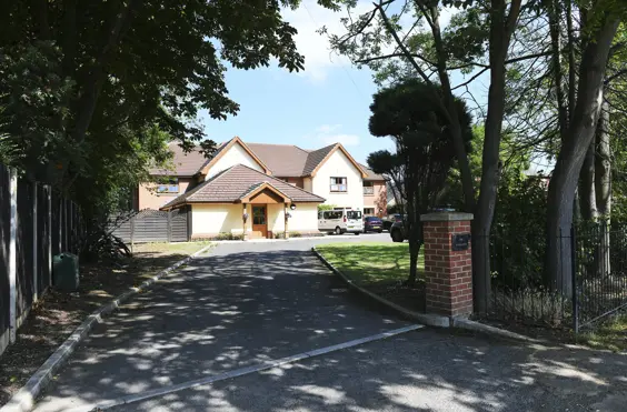 Woodlands - An outside view of the home