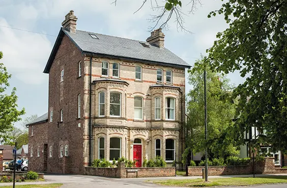 Harlington House - An outside view of the home