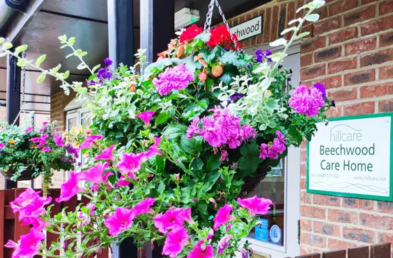 Beechwood Care Home - An outside view of the home